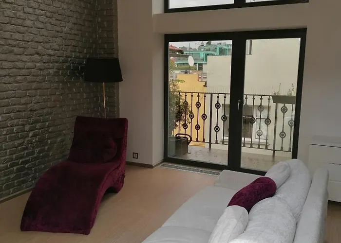 Apartment Centrum Luxury Wiew, Theras